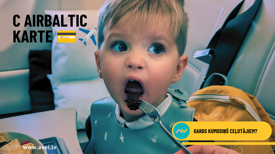 Gards kumosiņš ceļotājiem? airBaltic C karte