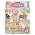 Little Dutch uzlīmju grāmata Sticker Story - Rosa's Shop