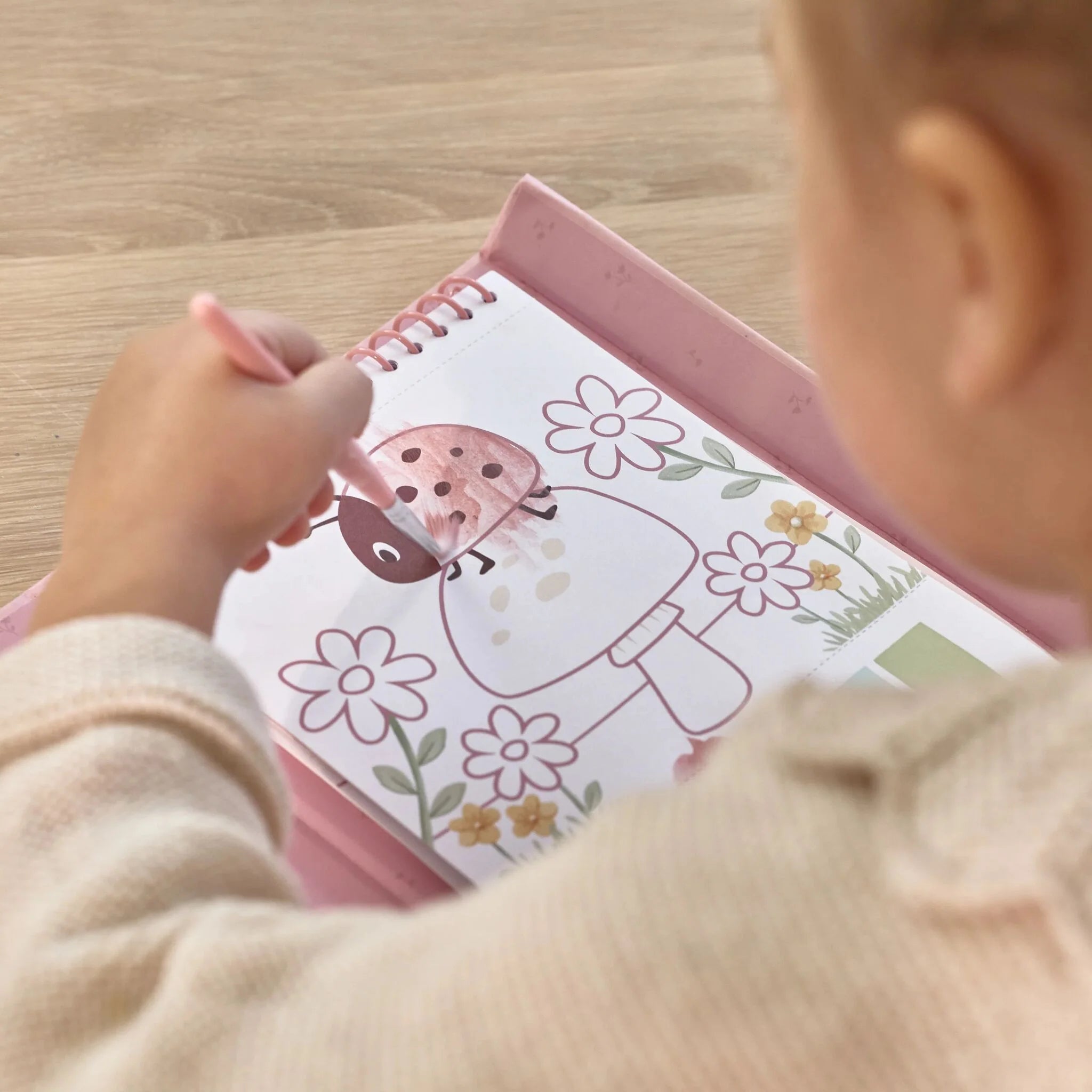Little Dutch akvareļu krāsu komplekts "Rosa & Fairy Garden"