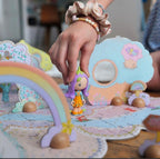 Tinyly milzu grīdas puzle ar figūriņām "Puzzl'Up — Lilija un Polo" (33 gab.)