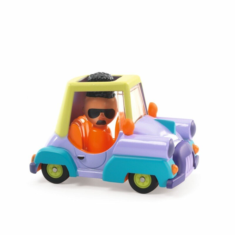 Jautrais Fanks – Djeco Crazy Motors rotaļu automašīna