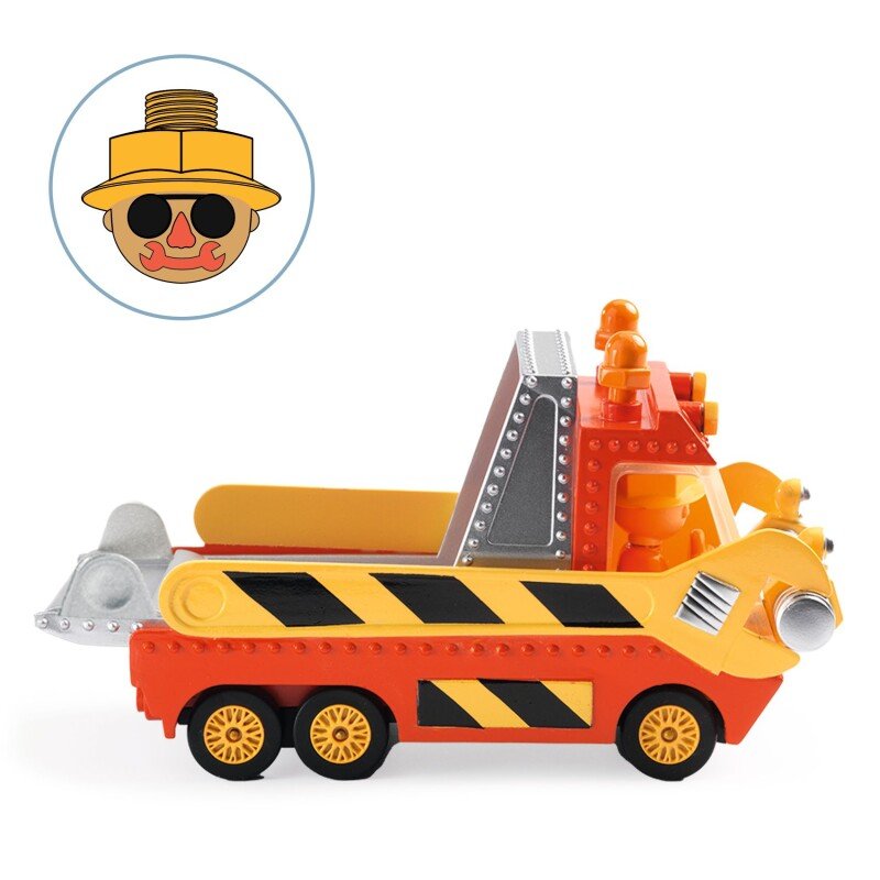 Evakuators – Djeco Crazy Motors rotaļu automašīna