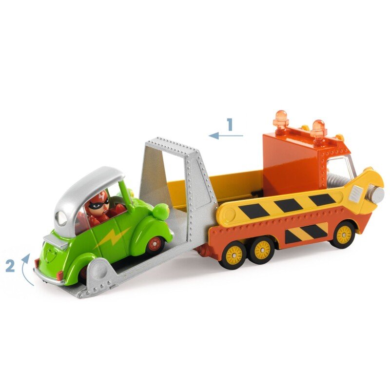 Evakuators – Djeco Crazy Motors rotaļu automašīna