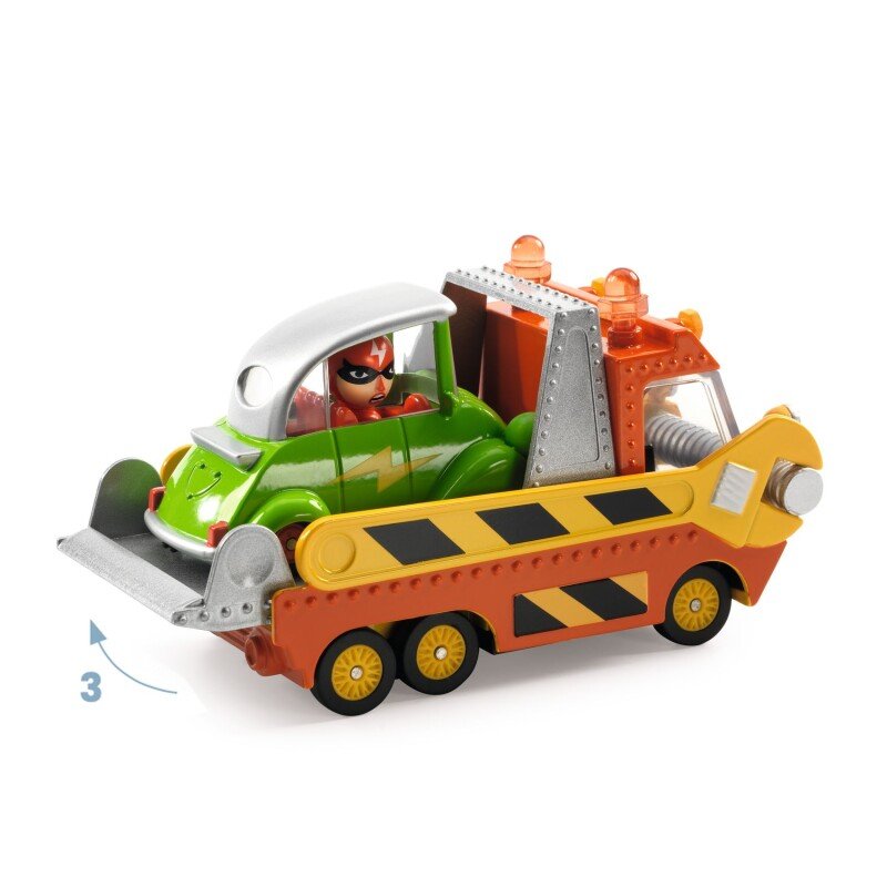 Evakuators – Djeco Crazy Motors rotaļu automašīna