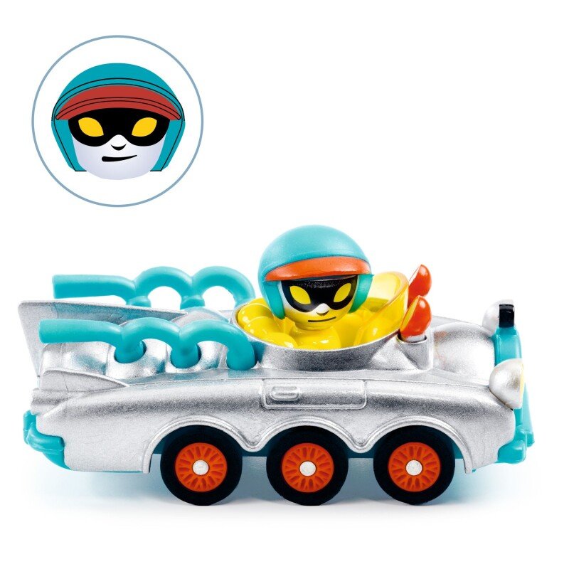 Kalniņu braucējs – Djeco Crazy Motors rotaļu automašīna