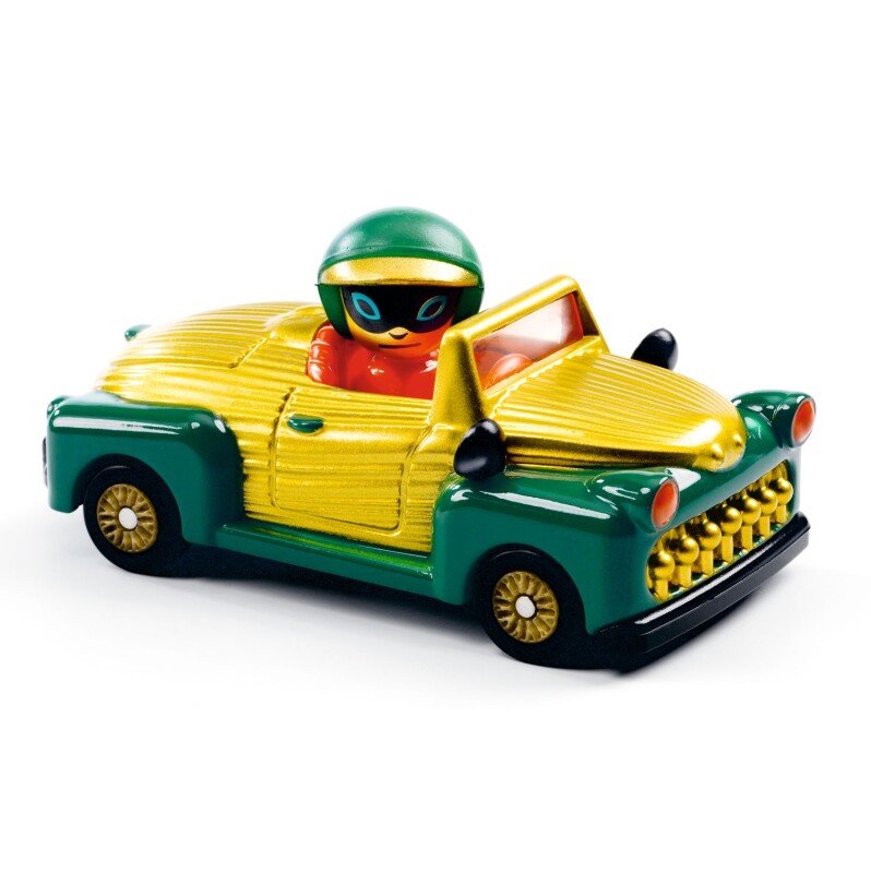 Karaliskais skarabejs – Djeco Crazy Motors rotaļu automašīna