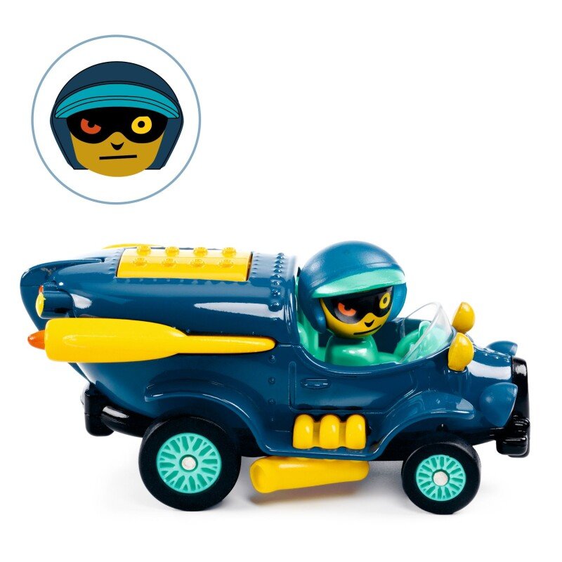 Jūras flotes lidotājs – Djeco Crazy Motors rotaļu automašīna