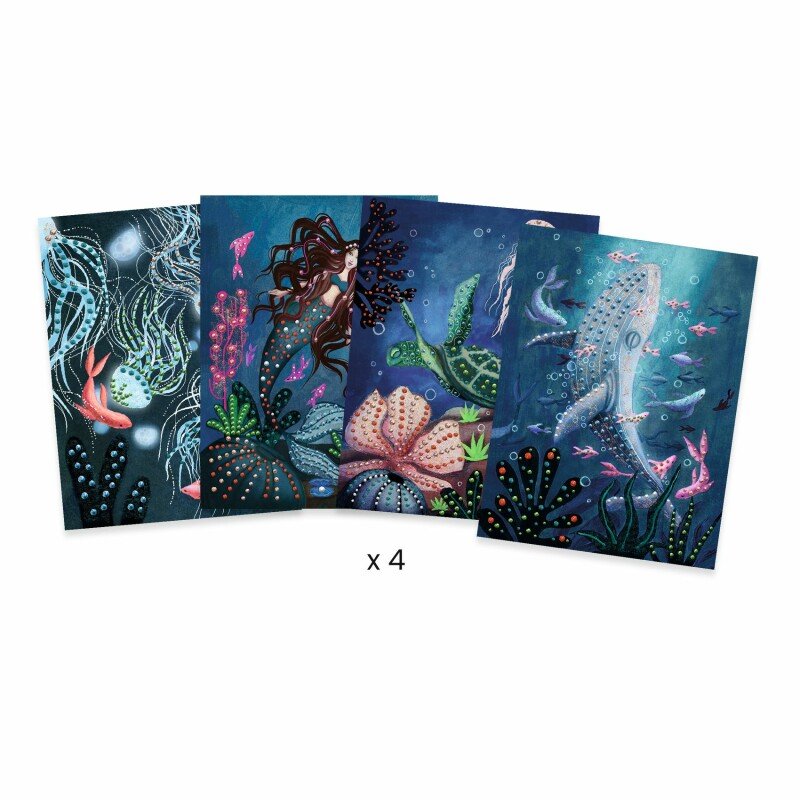 3D krāsošanas komplekts - Okeāna dzīles