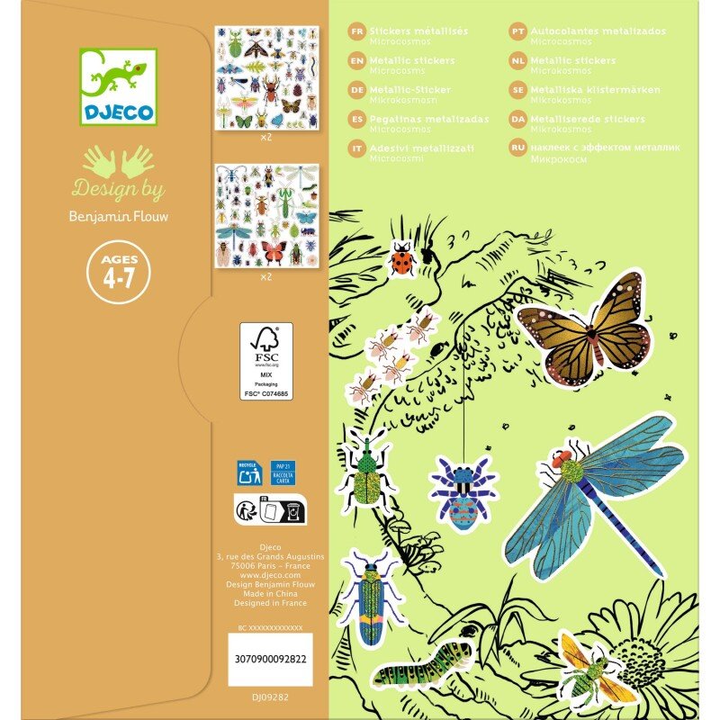160 uzlīmes – Kukaiņi