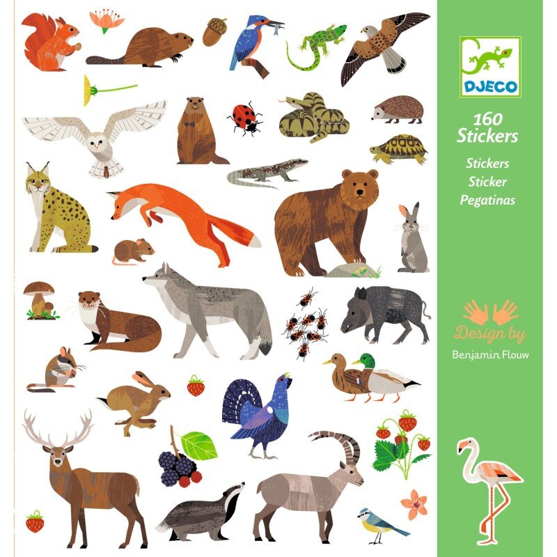 160 uzlīmes – Fauna