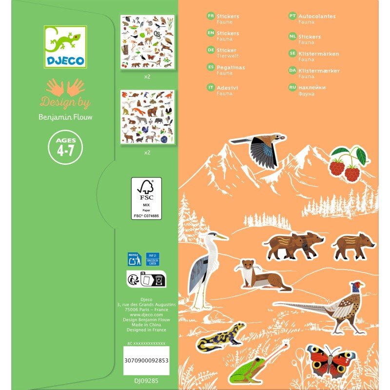 160 uzlīmes – Fauna