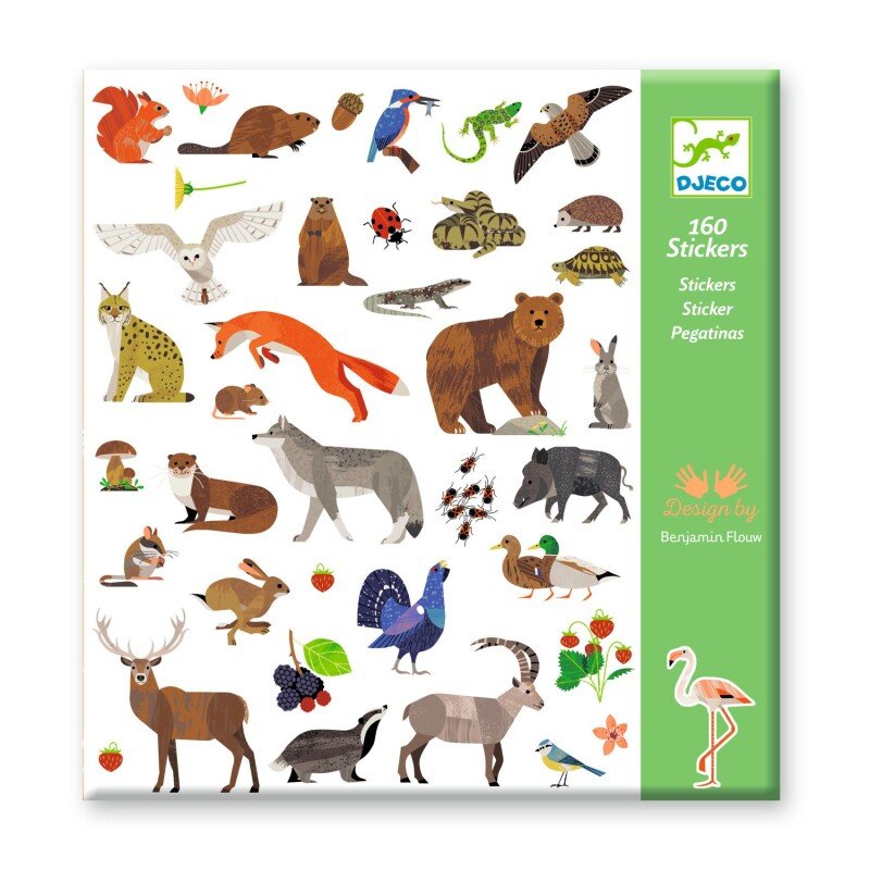 160 uzlīmes – Fauna