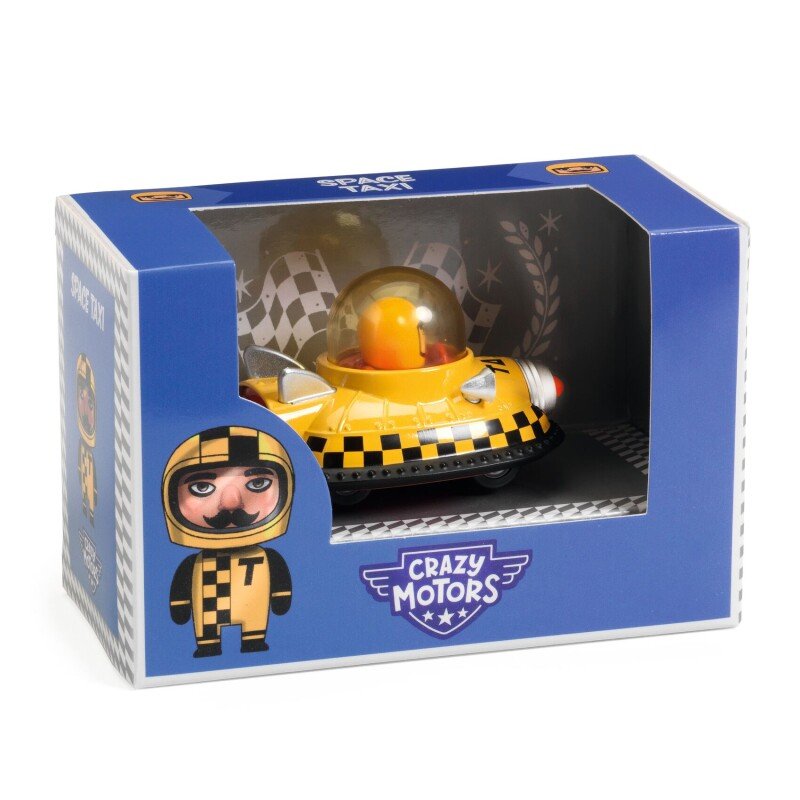 Kosmosa taksis – Djeco Crazy Motors rotaļu automašīna
