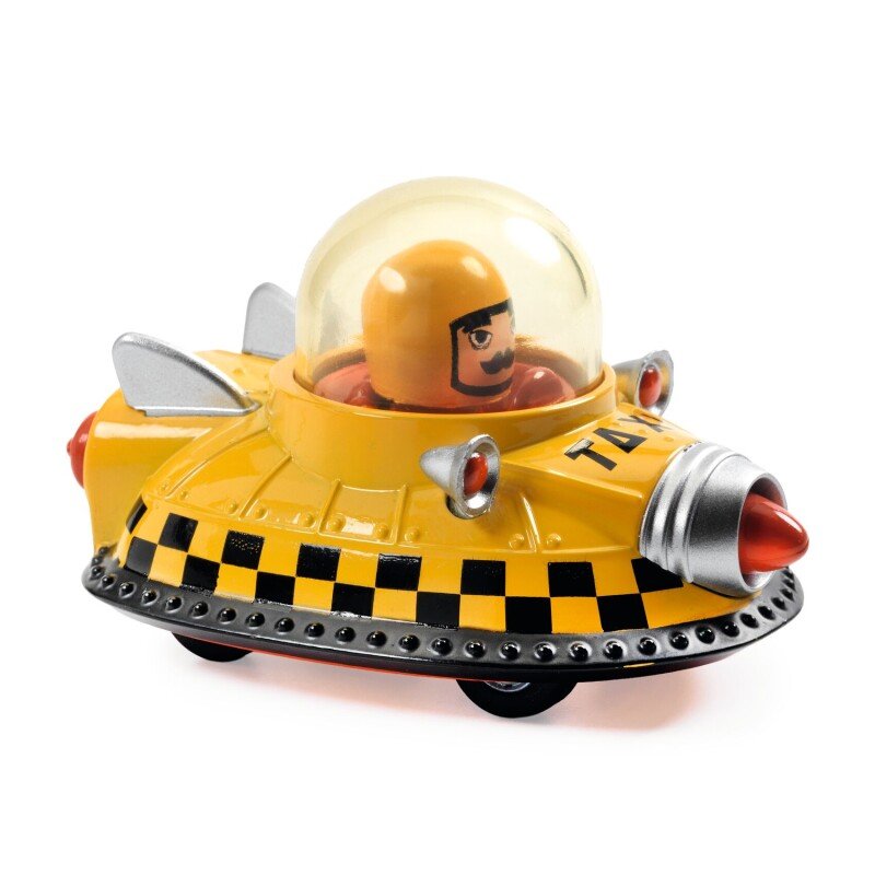 Kosmosa taksis – Djeco Crazy Motors rotaļu automašīna