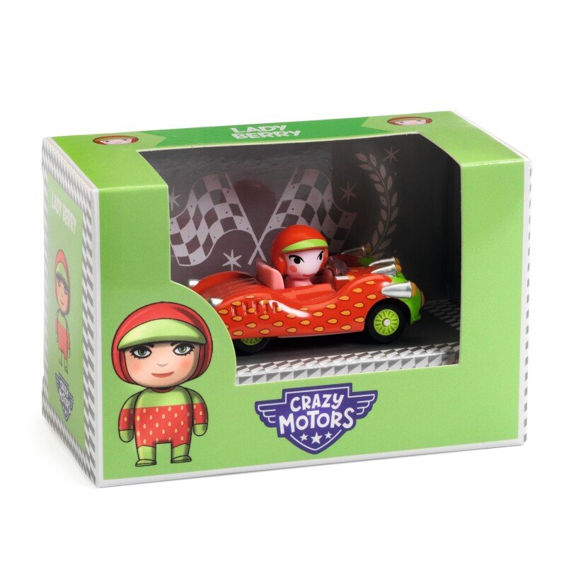 Odziņu Dāma – Djeco Crazy Motors rotaļu automašīna