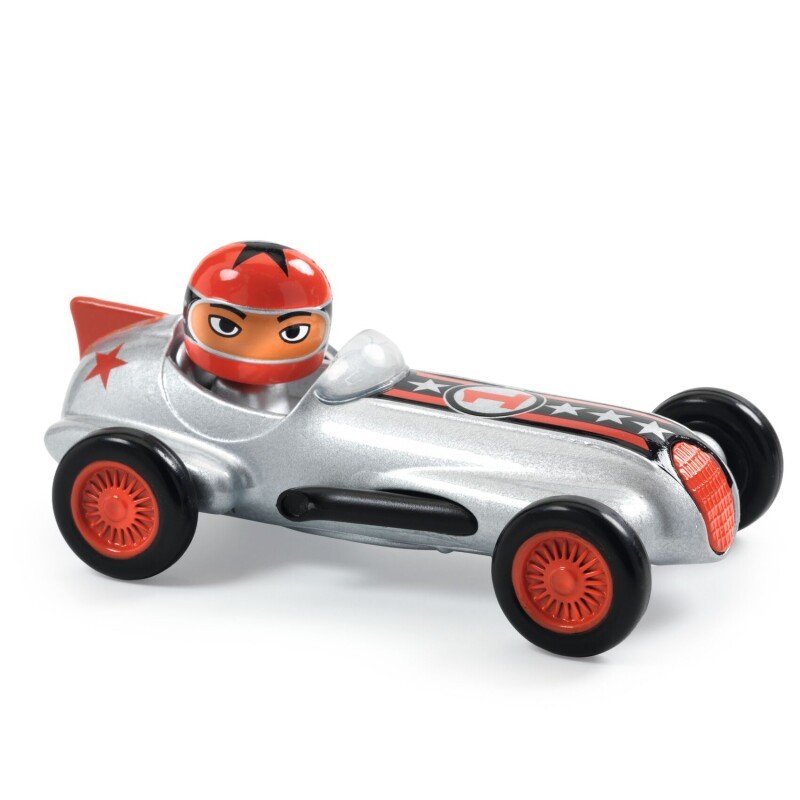 Sudraba Super Ātrums – Djeco Crazy Motors rotaļu automašīna