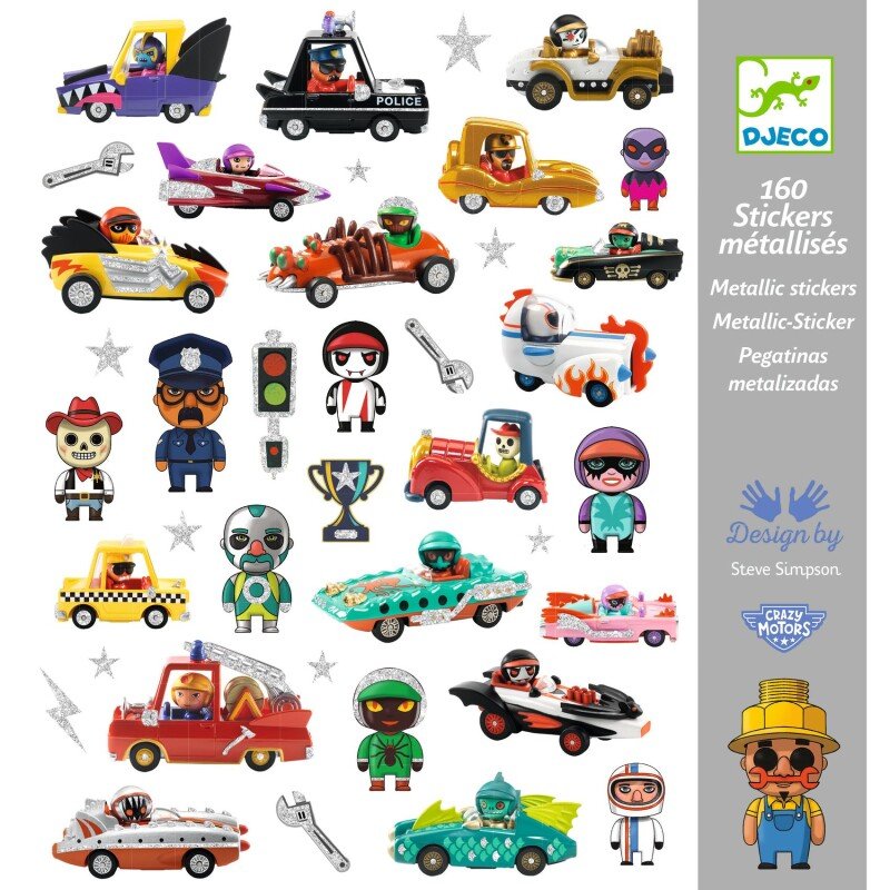 160 Uzlīmes — Crazy Motors Pasaule