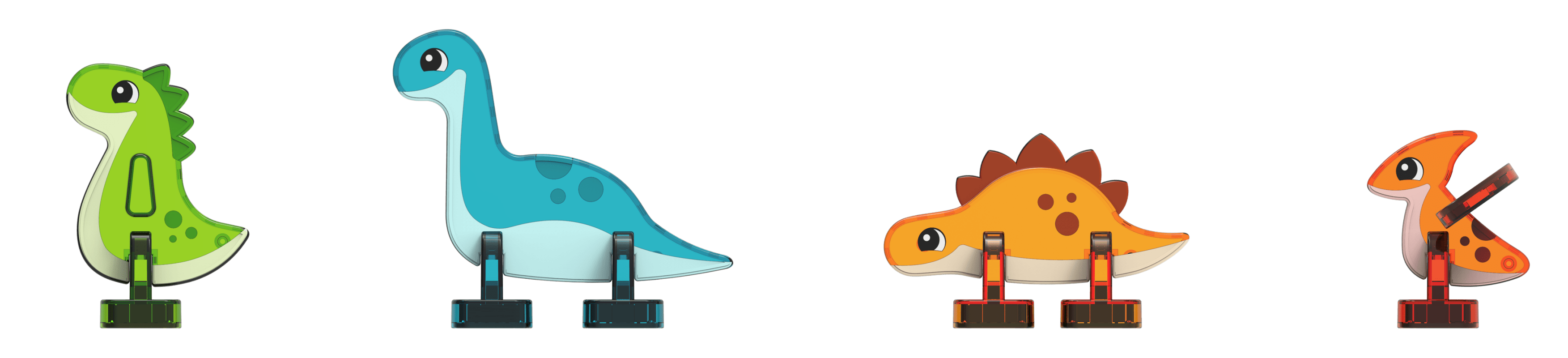 Magnētiskais konstruktors "Dinozauru pasaule"