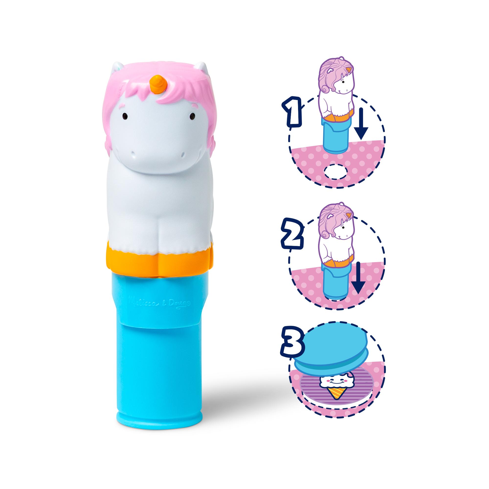 MELISSA & DOUG Sticker Wow! Aktivitāšu komplekts – Vienradzis