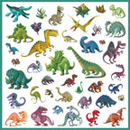 160 uzlīmes – Dinozauri