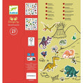 160 uzlīmes – Dinozauri