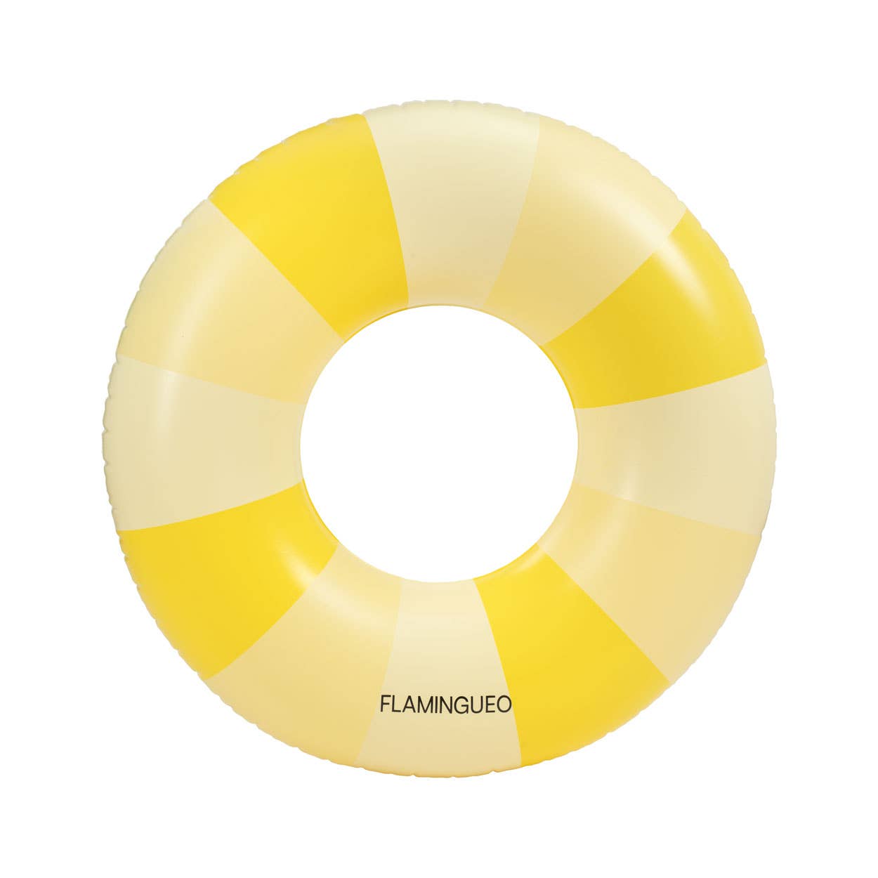 Stilīgs piepūšamais peldriņķis "Virtulis" / Yellow Donut Float (110 cm)