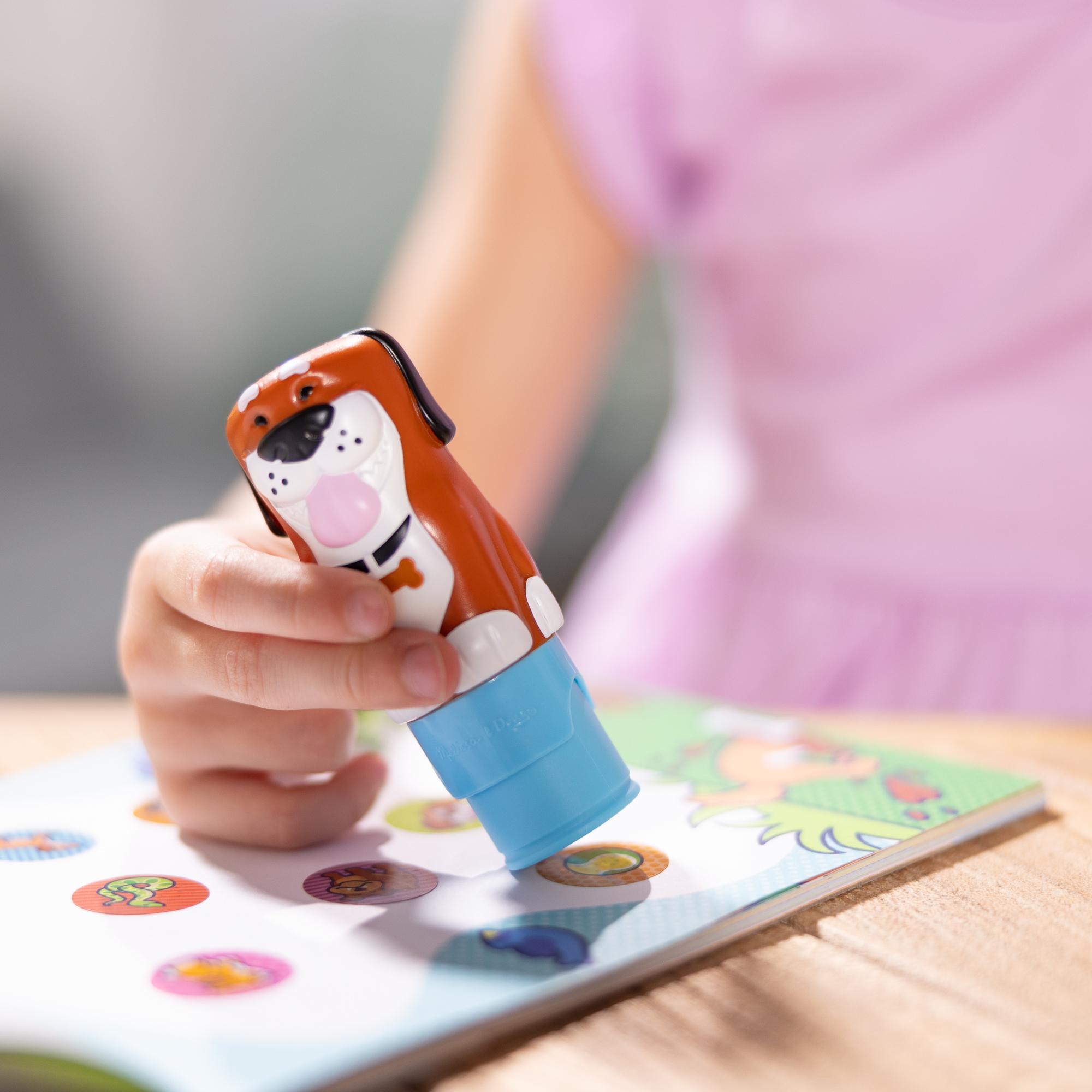 MELISSA & DOUG Uzlīmju grāmata MELISSA Sticker WOW! Aktivitāšu komplekts – Suns