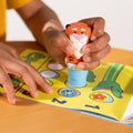 MELISSA & DOUG Uzlīmju grāmata MELISSA Sticker WOW! Aktivitāšu komplekts – Tīģeris