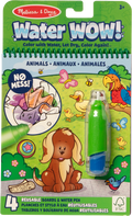 MELISSA & DOUG Water Wow! Ūdens krāsojamā grāmata – Dzīvnieki