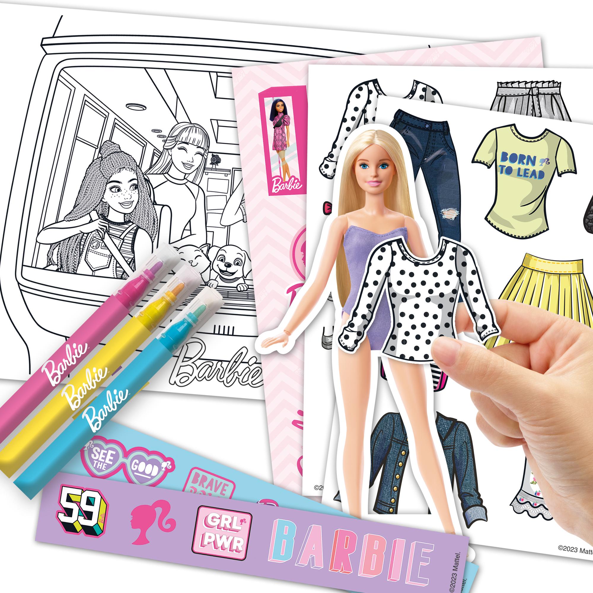 BARBIE Uzlīmju aktivitāšu komplekts