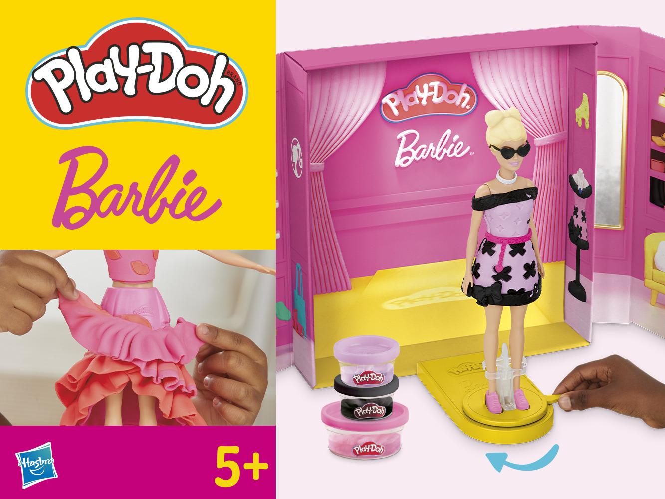 Play-Doh radošais rotaļu komplekts: Barbie modes skate