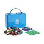 Plus-Plus konstruktoru komplekts zilā koferītī (Metal Suitcase Blue)