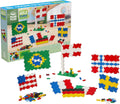 Plus-Plus mācīšanās komplekts „Learn to Build: Flags of the World”