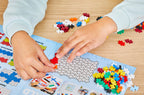Plus-Plus mācīšanās komplekts „Learn to Build: Flags of the World”