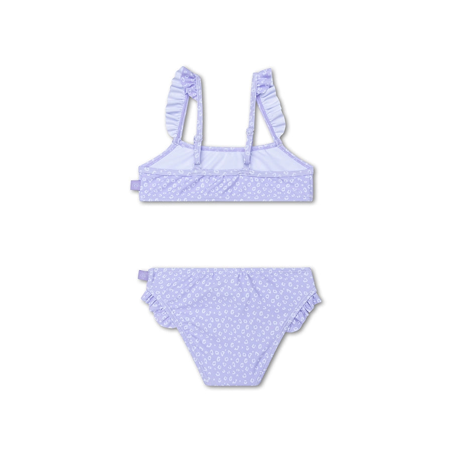 Bērnu divdaļīgais peldkostīms (Bikini) | Lila Leopard