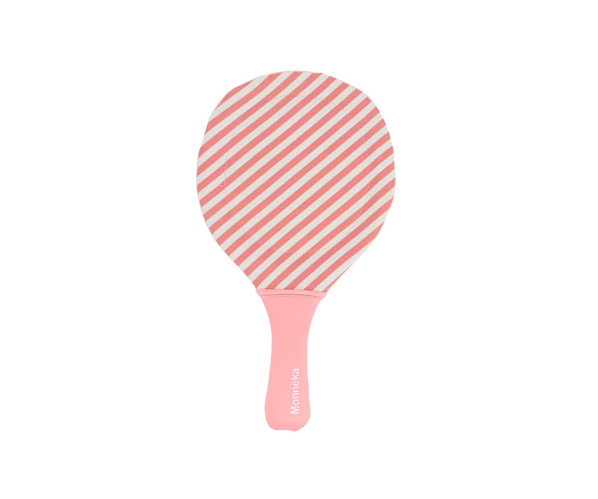 Pludmales rakešu komplekts "Stripes Bloom & Blush"