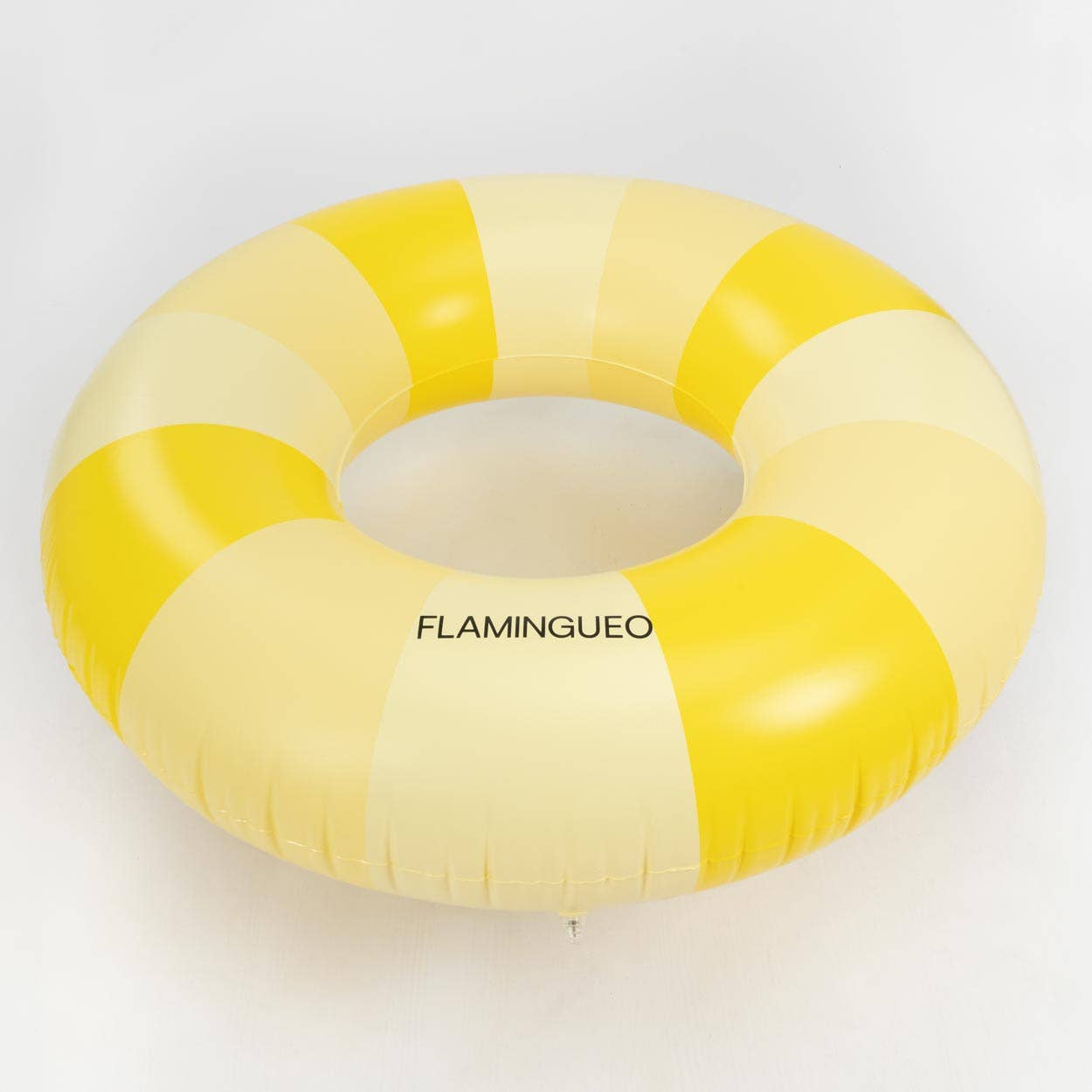 Stilīgs piepūšamais peldriņķis "Virtulis" / Yellow Donut Float (110 cm)