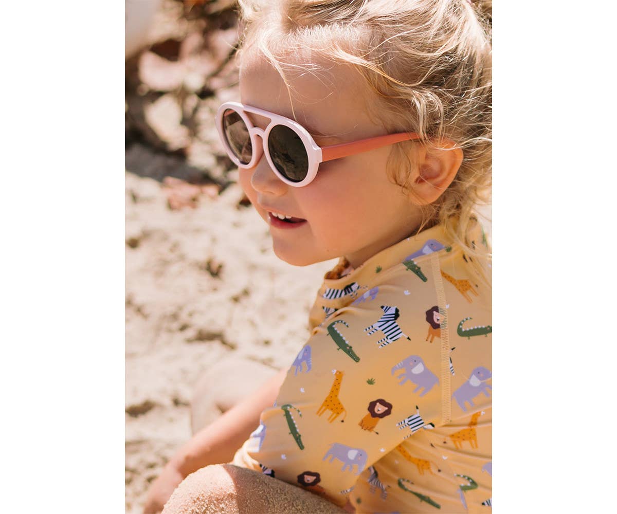 Bērnu saulesbrilles "Bloom & Blush" (4–6 gadi)