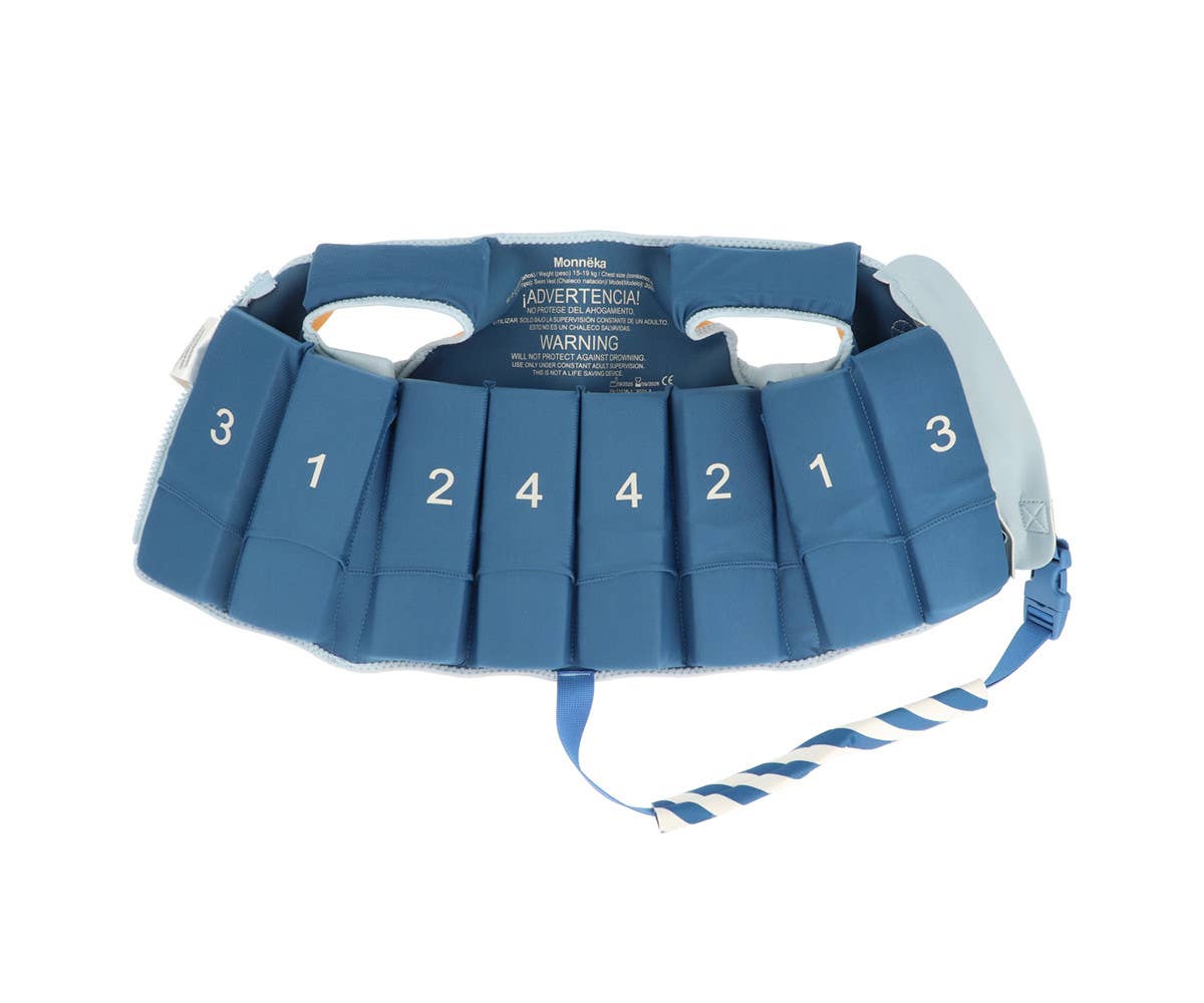 Bērnu peldētapmācības veste "Stripes Blues & Beyond" (3–6 gadi)